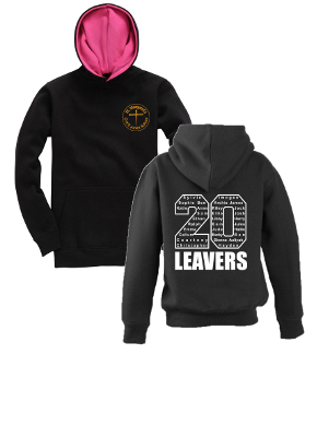 black leavers hoodie